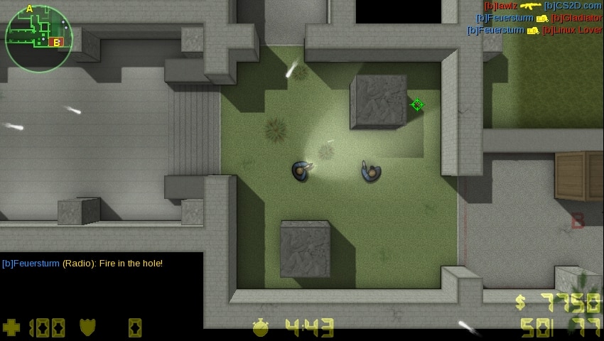 「CS2D」Counter Strikeシリーズファンは必見!FPSともTPSとも違うおすすめ対戦型2Dガンアクションゲームです! - ネトゲ ...