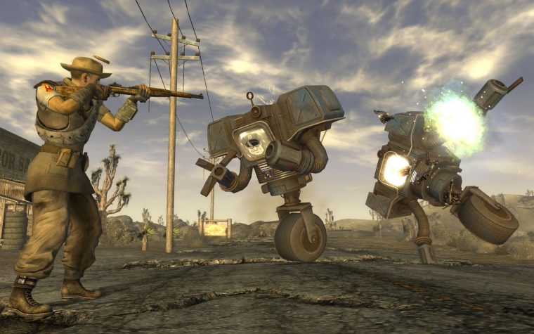 Fallout New Vegas Fallout 3のスピンオフ作品 オープンワールドの世界で自由に物語を進められる 今から遊んでも楽しい名作pcゲームです ５分で見つかる 死ぬほど面白いpcオンラインゲームおすすめ