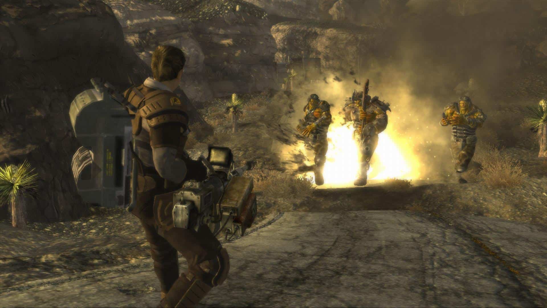 Fallout New Vegas Fallout 3のスピンオフ作品 オープンワールドの世界で自由に物語を進められる 今から遊んでも楽しい名作pcゲームです ネトゲ廃人が厳選したpcオンラインゲームおすすめ Mmorpg Fps Pcゲームの人気作