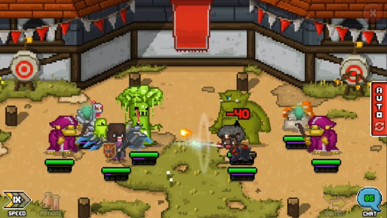 Bit Heroes シンプルで誰でも気軽に遊べるオンラインrpg キャラやモンスターを育てて強化する育成要素もある無料オンラインゲームです ネトゲ廃人が厳選したpcオンラインゲームおすすめ Mmorpg Fps Pcゲームの人気作