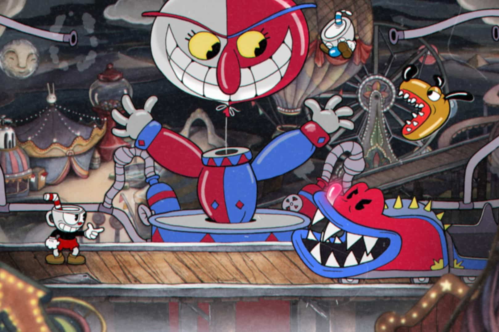 Cuphead 全編手書きアニメーションで作成された2dアクションゲーム 圧倒的な表現力の新作pcゲーム ネトゲ廃人が厳選したpcオンラインゲーム おすすめ Mmorpg Fps Pcゲームの人気作