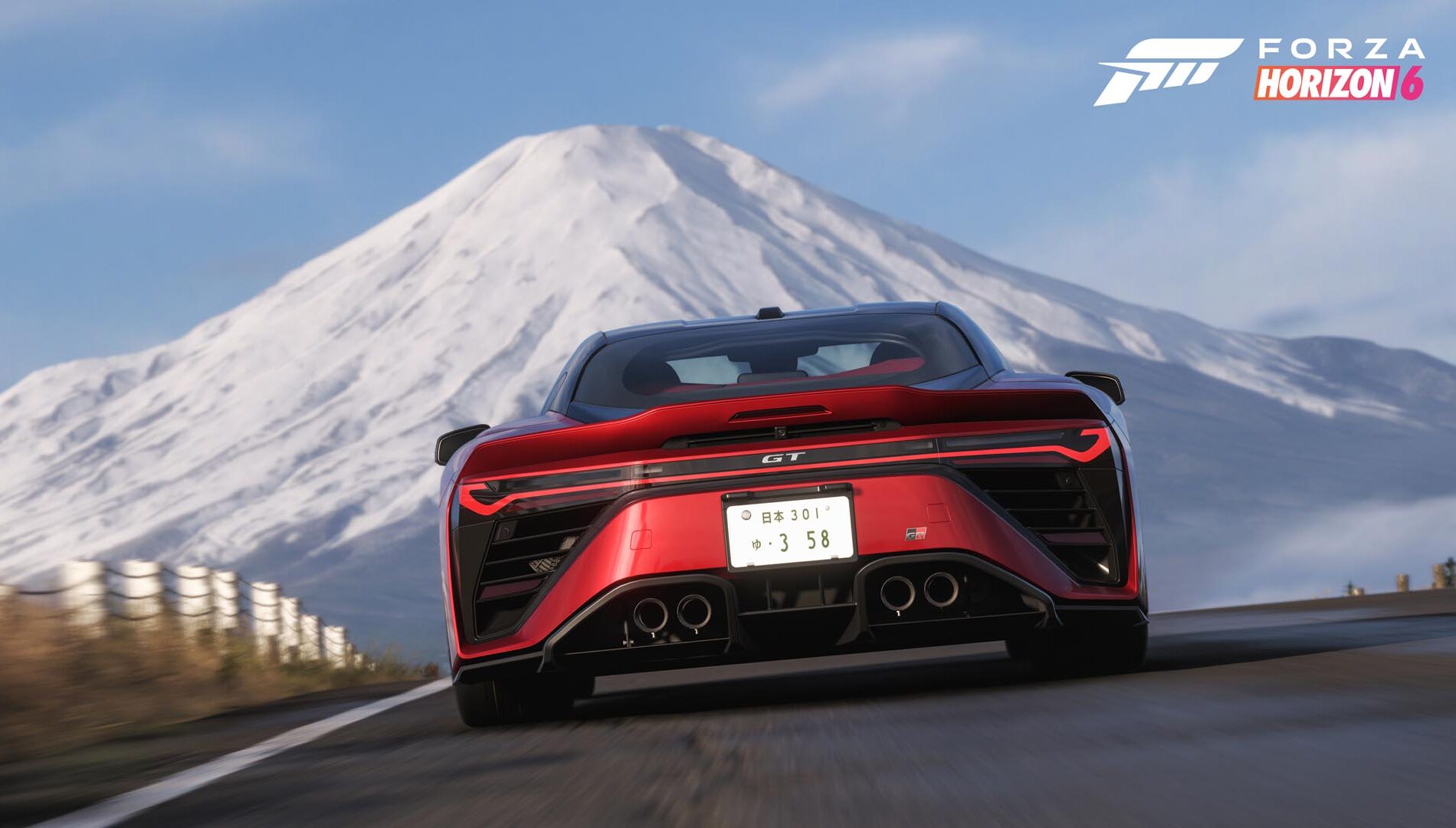 Forza Horizon 6 カバーカーと富士山