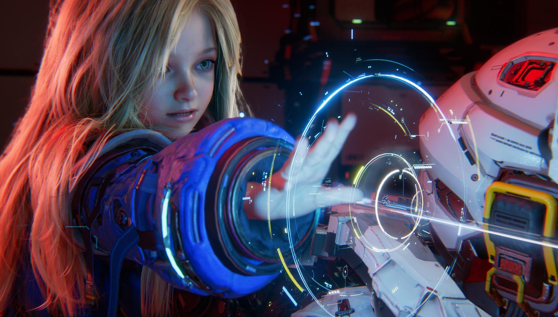 PRAGMATA 公式スクリーンショット - 月面の世界観