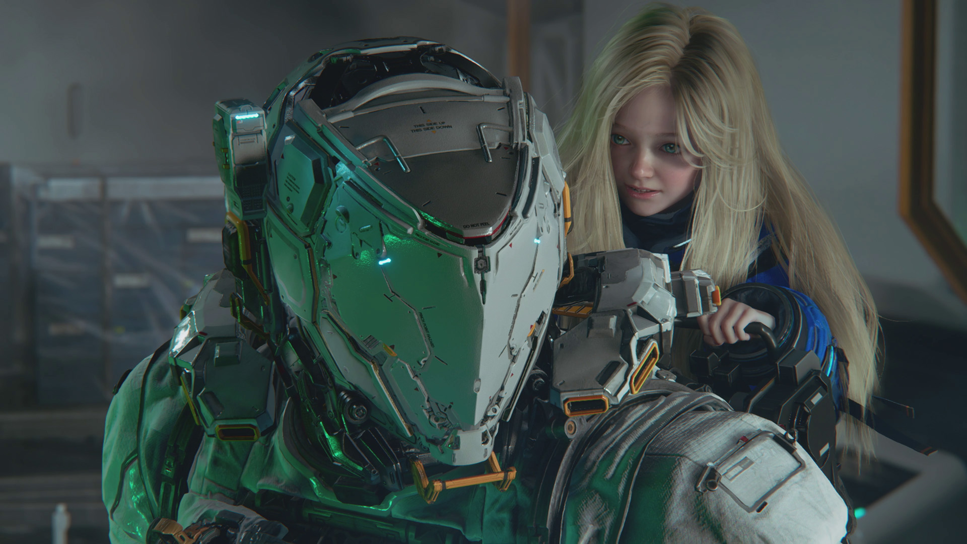 PRAGMATA ゲームプレイ - ヒューとディアナのバディアクション