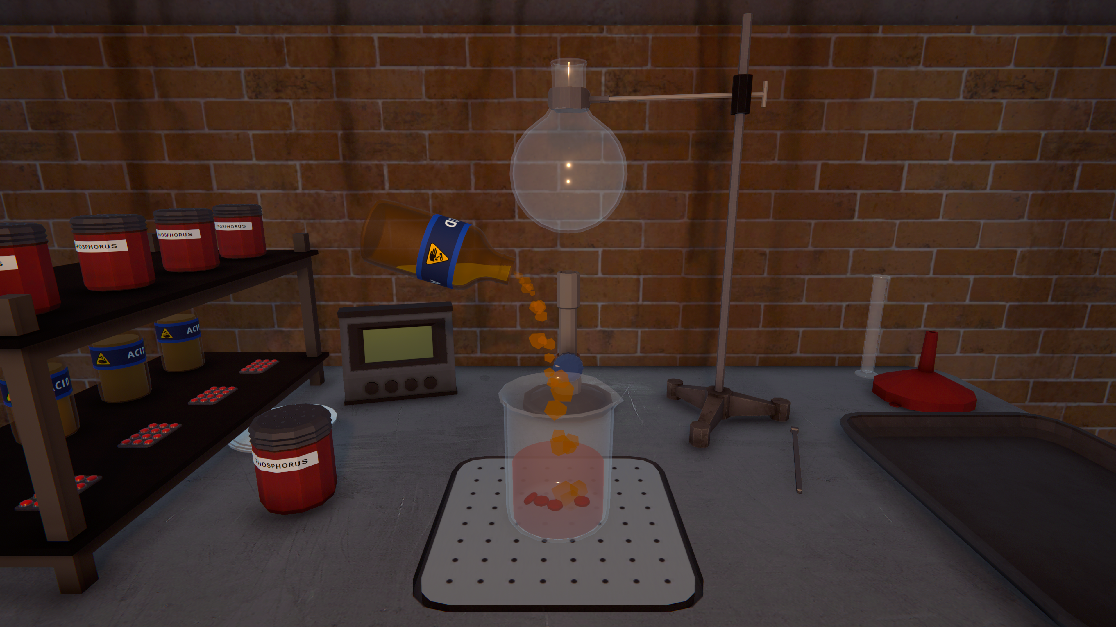 Schedule I ミキシングシステム — 調合画面