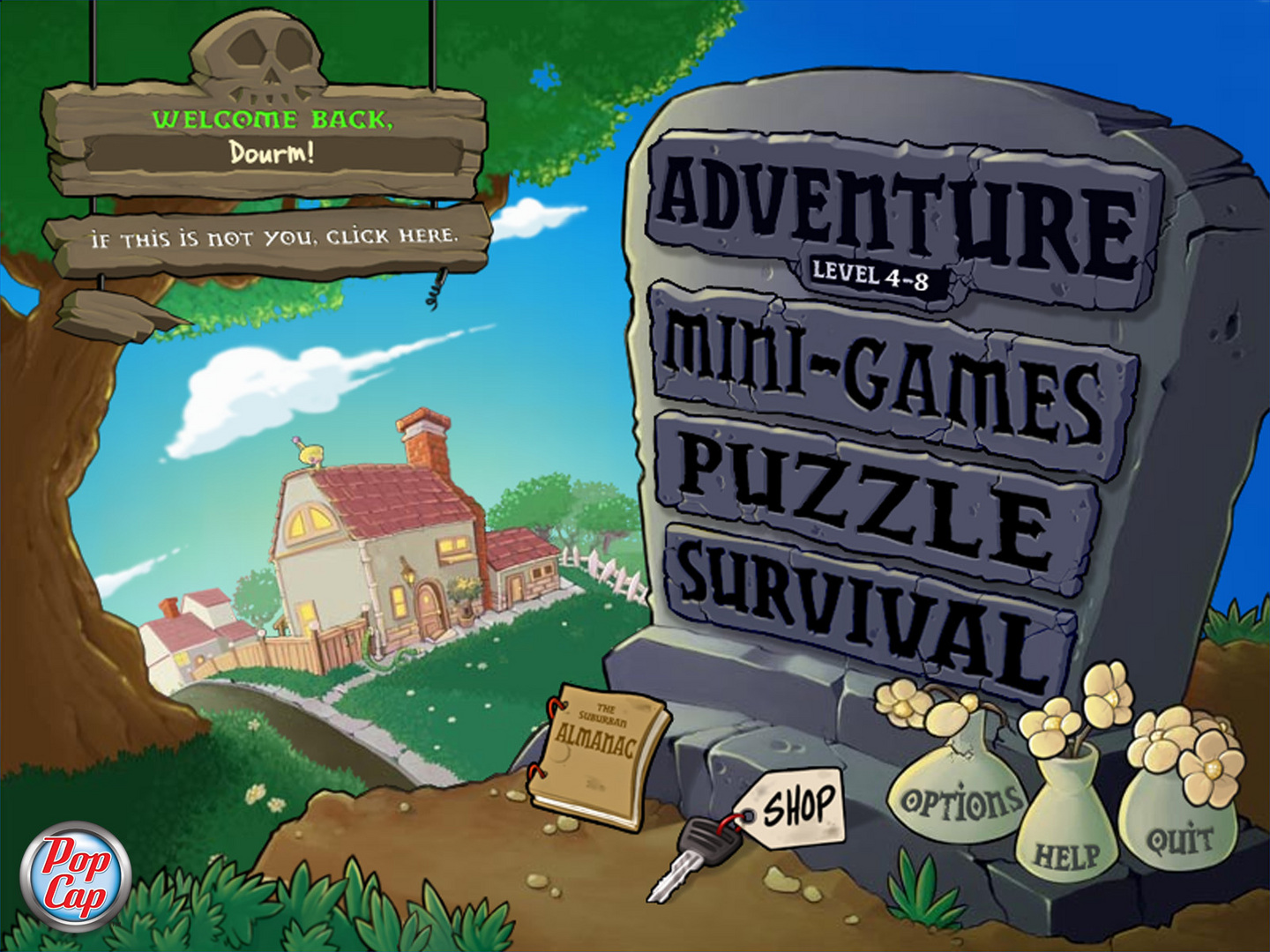 Plants vs. Zombies GOTY Edition アドベンチャー スクリーンショット1