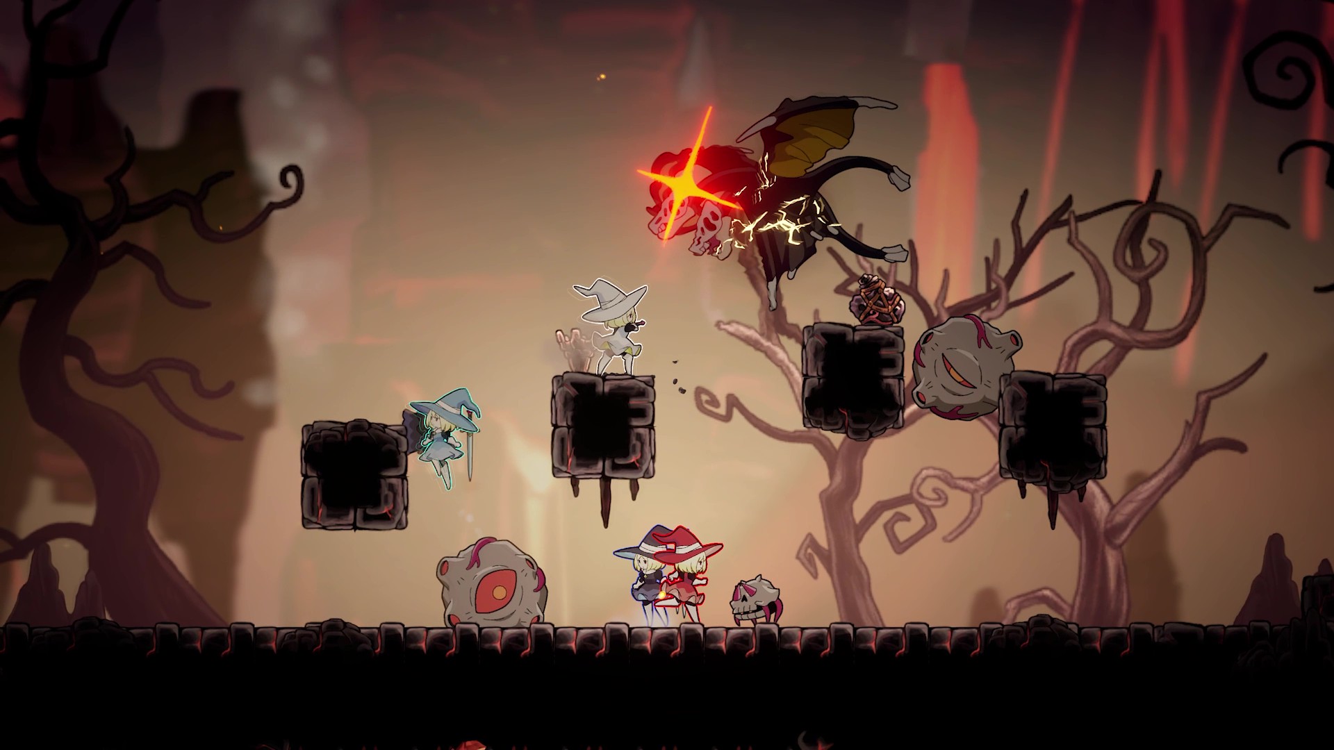 Never Grave: The Witch and The Curse 帽子の呪い演出