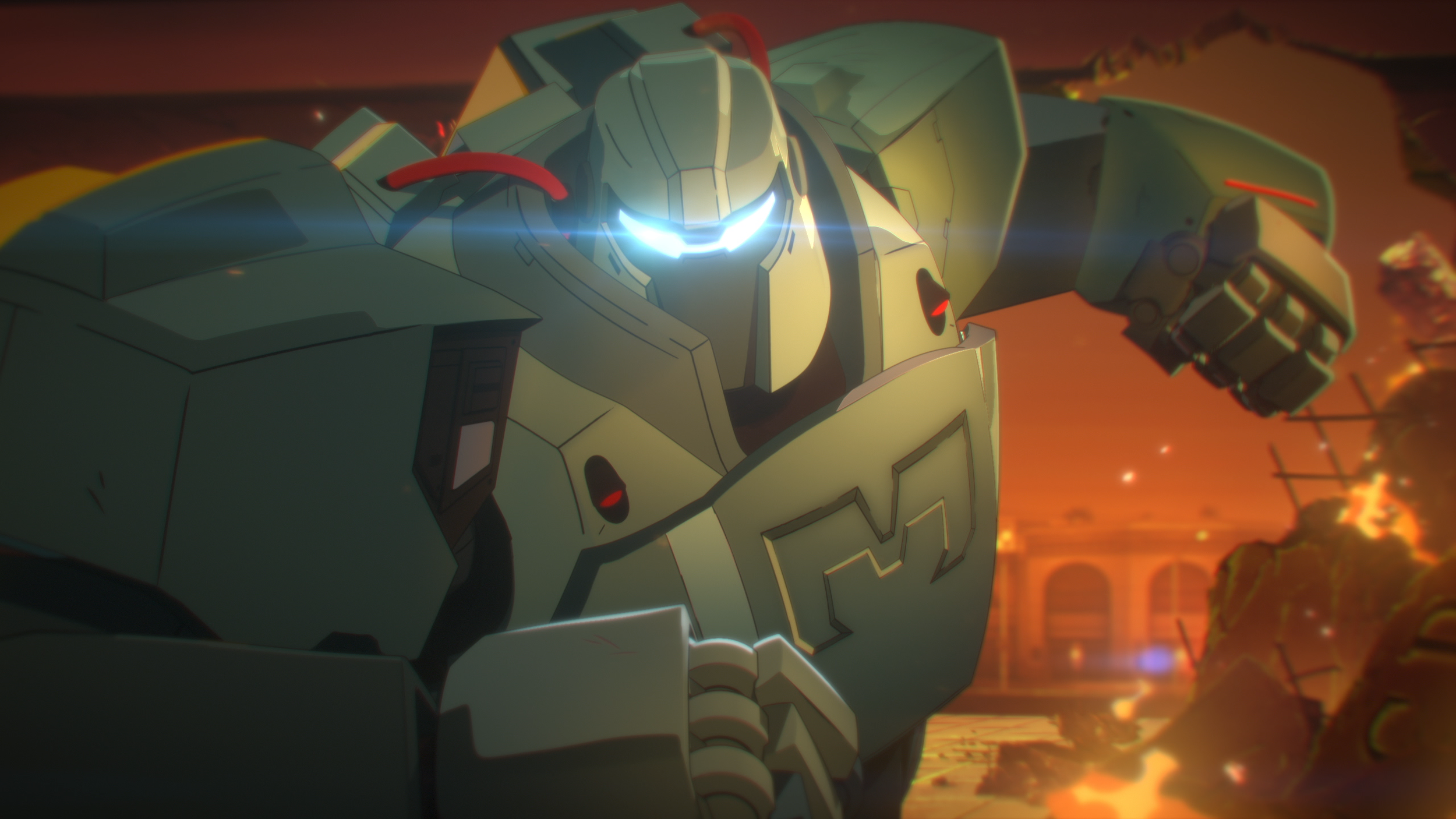 Dispatch メカマンのアクションシーン