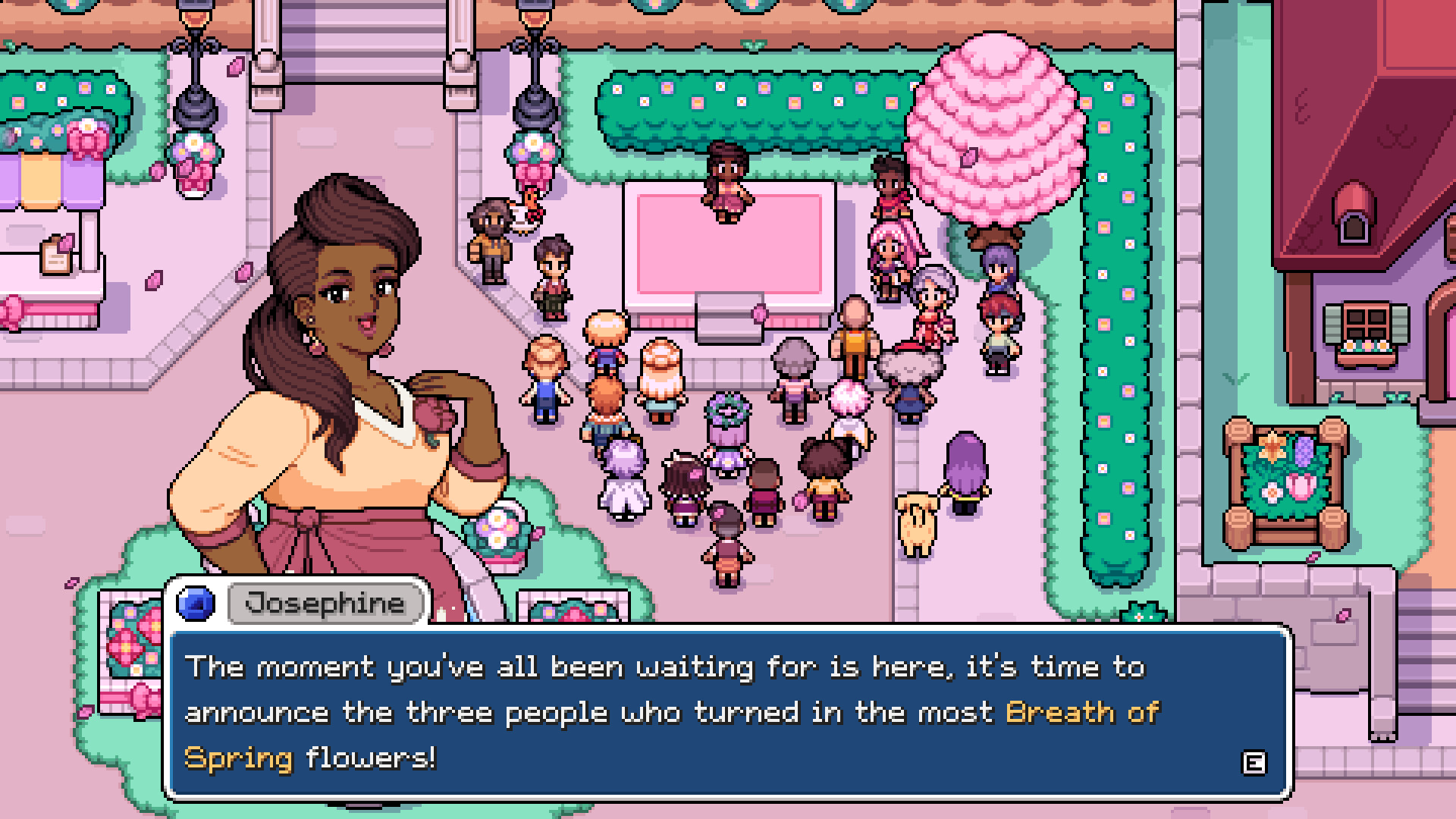 Stardew Valleyより本格的な戦闘。ジャンプ回避、魔法、スキルビルドが組み合わさる