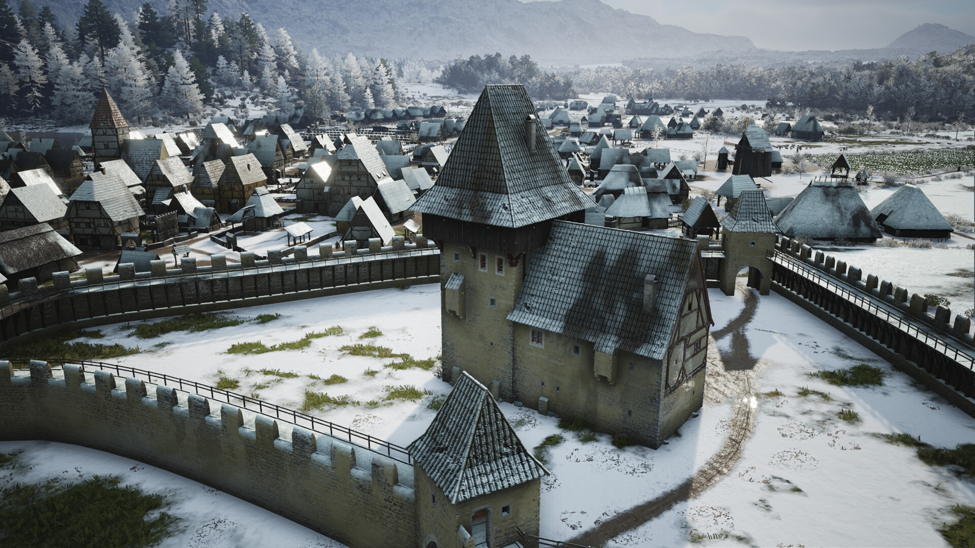 Manor Lords 中世都市の建設