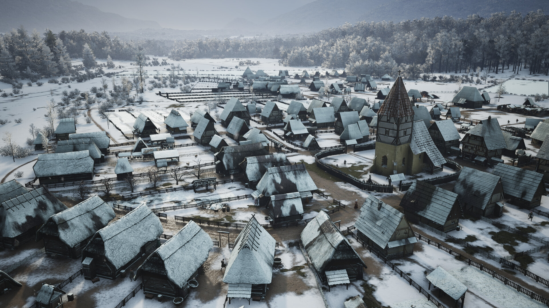 Manor Lords グリッドなし建設システム