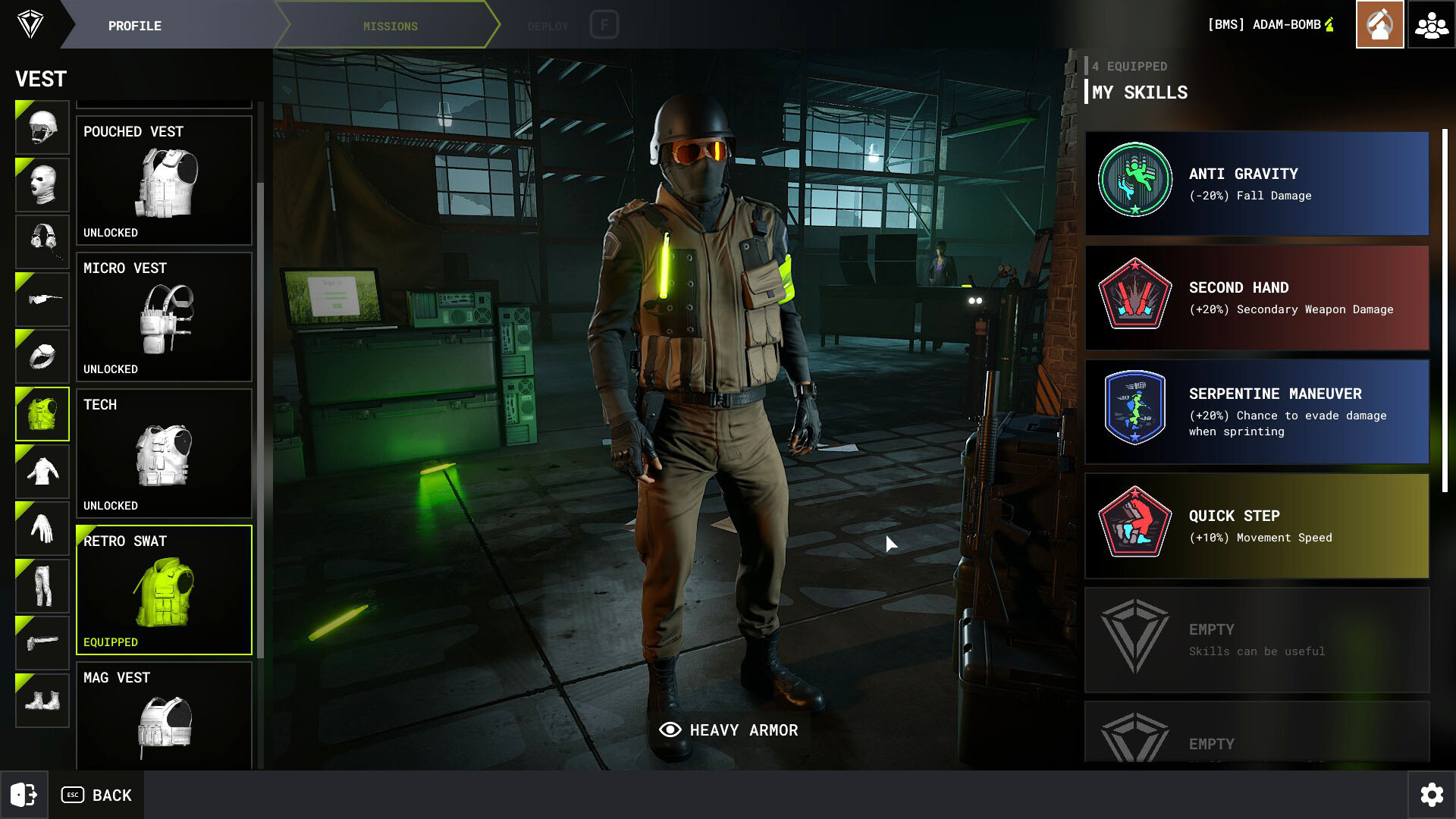 Rogue Point Steam Early Access 基本情報 画面