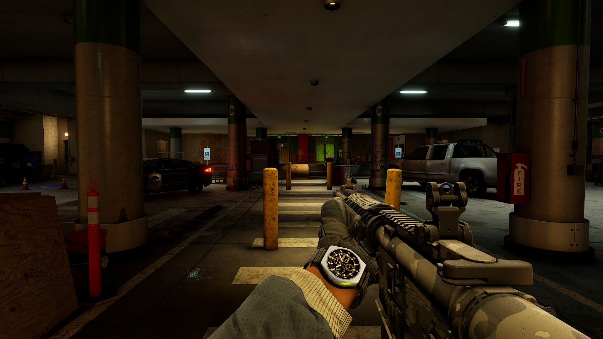 Rogue Point マップ 屋内戦 タクティカル突入シーン