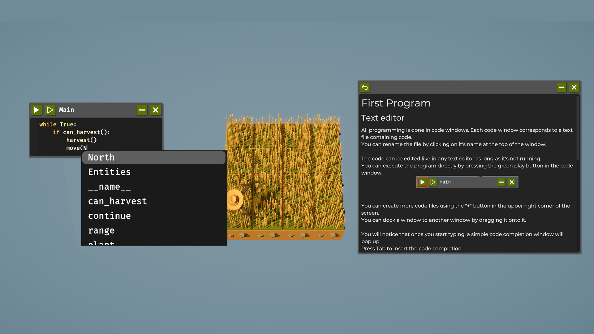 The Farmer Was Replaced アドベンチャー スクリーンショット1