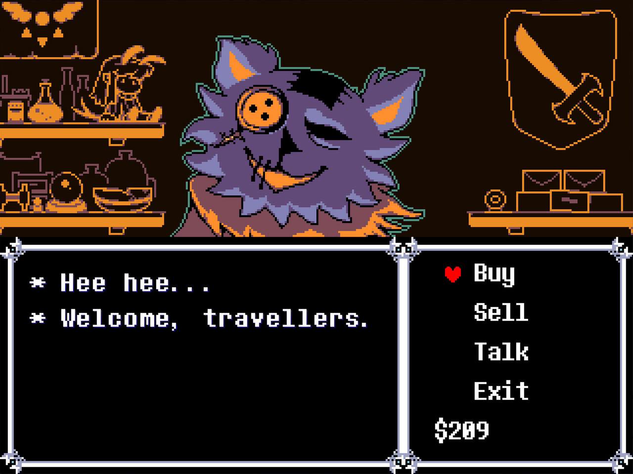 DELTARUNE 基本情報・ゲーム画面