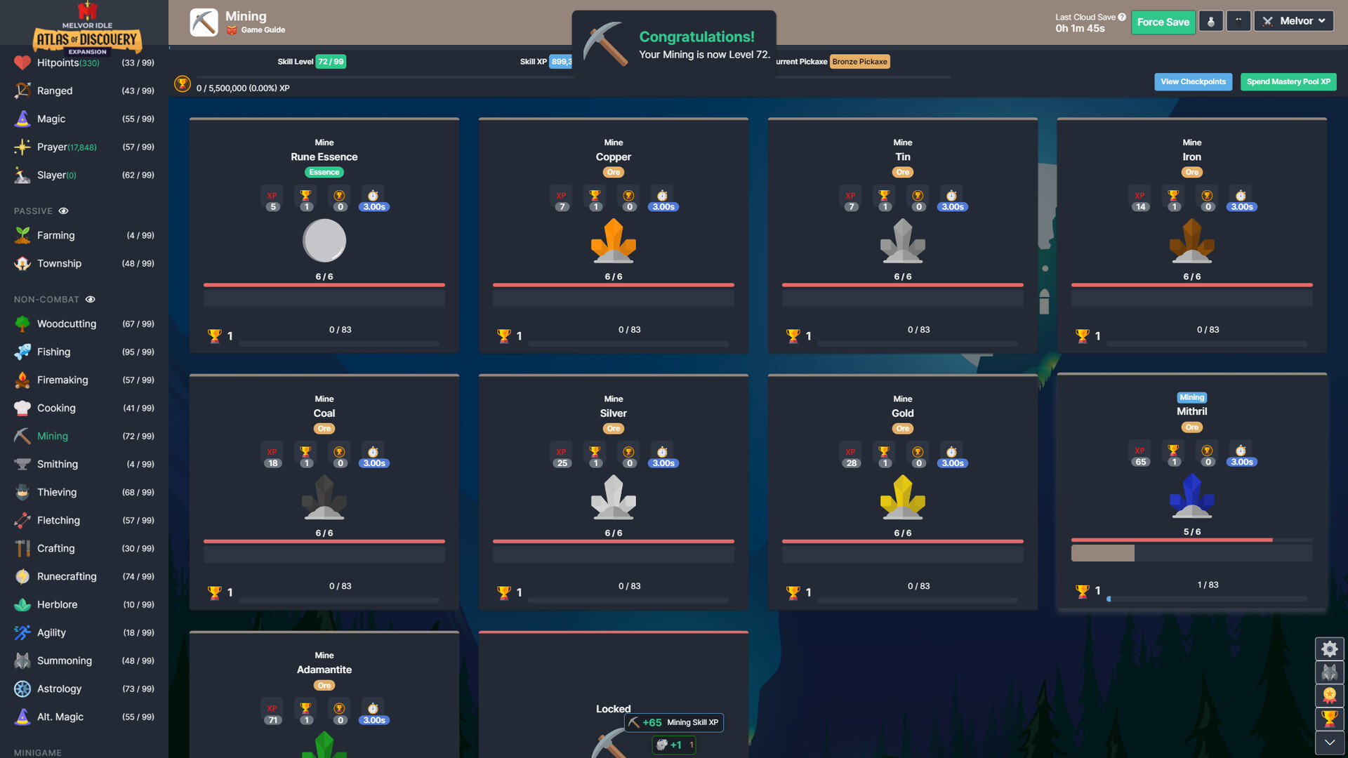 Melvor Idle その他RPG スクリーンショット4