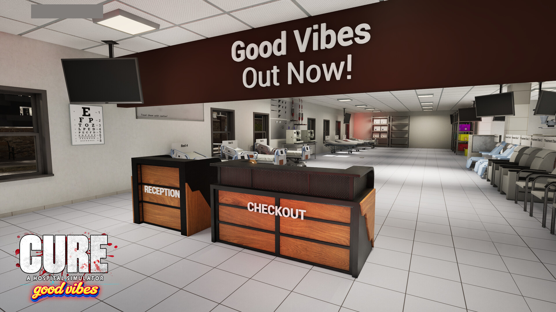 CURE A Hospital Simulator 診断と治療のシステム