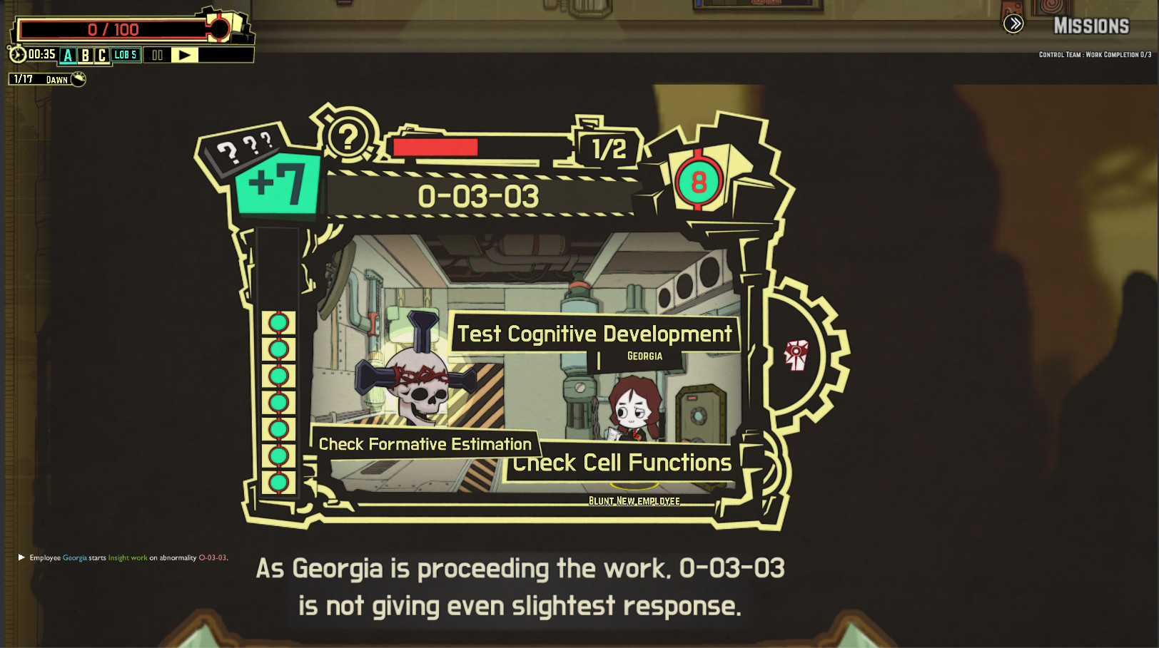 Lobotomy Corporation | Monster Management Simulation アドベンチャー スクリーンショット2