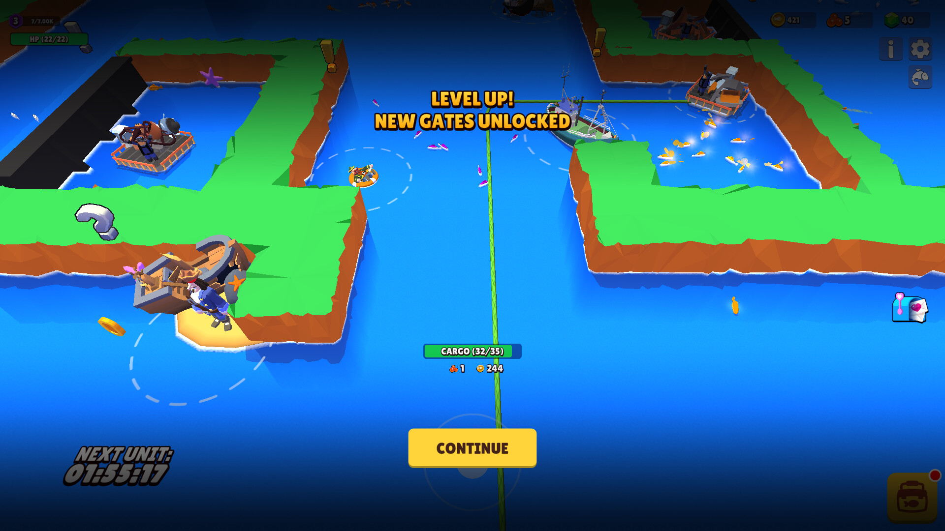 Fish Idle 2: Underwater Mystery アドベンチャー スクリーンショット2