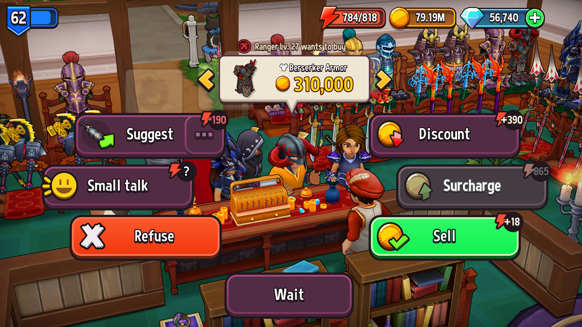 Shop Titans その他RPG スクリーンショット1
