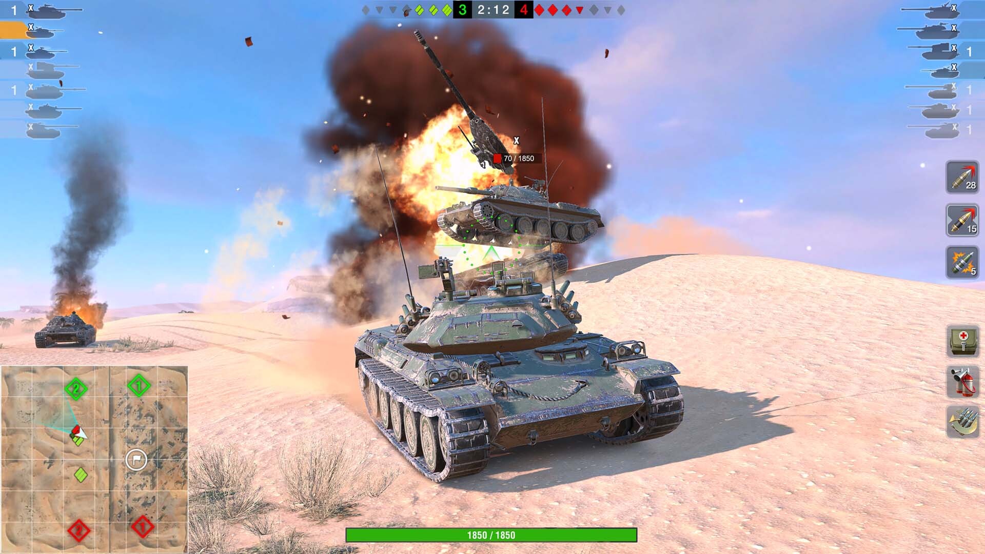 World of Tanks Blitz FPS スクリーンショット2