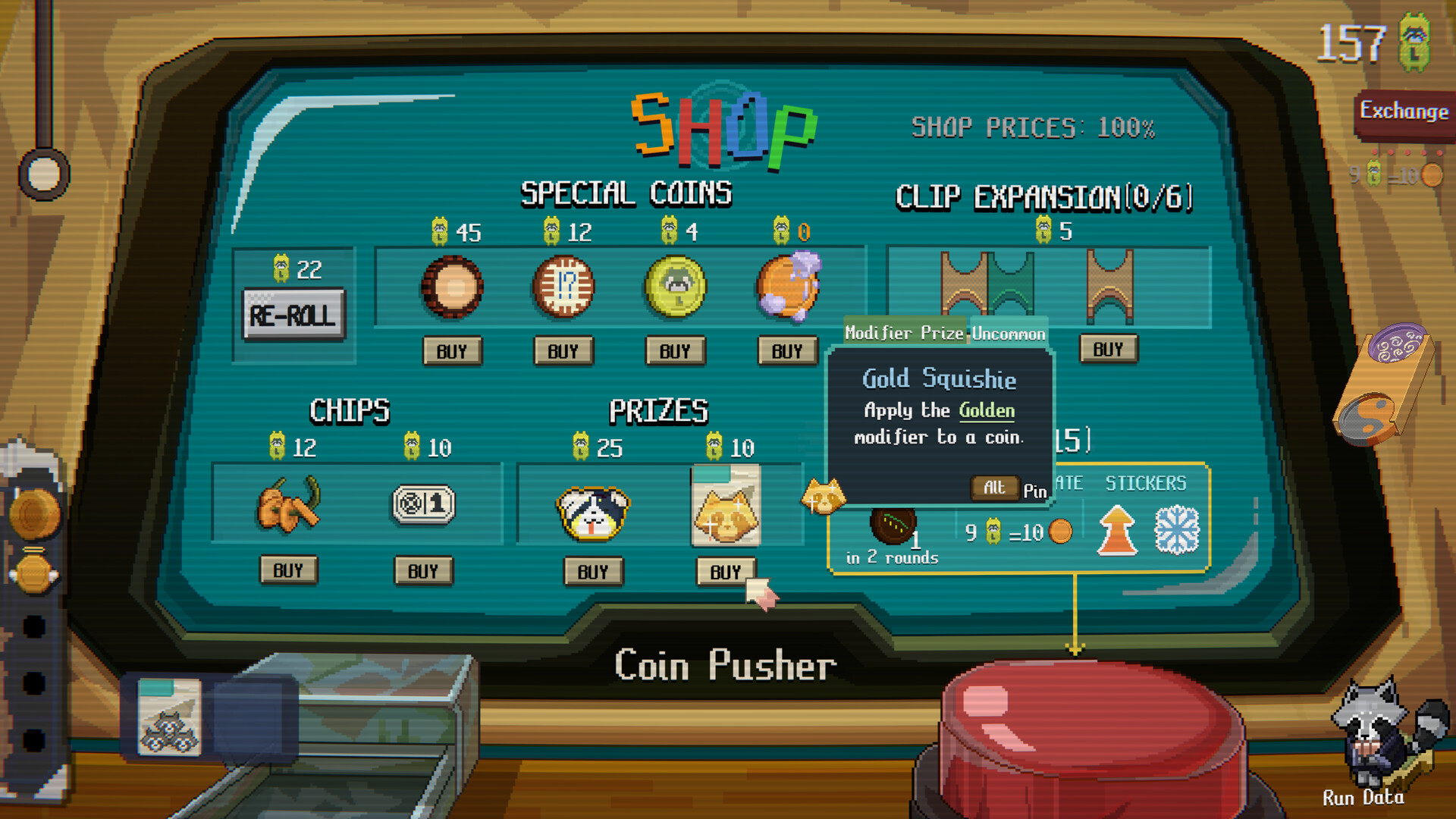 RACCOIN: Coin Pusher Roguelike カード・ボード スクリーンショット6