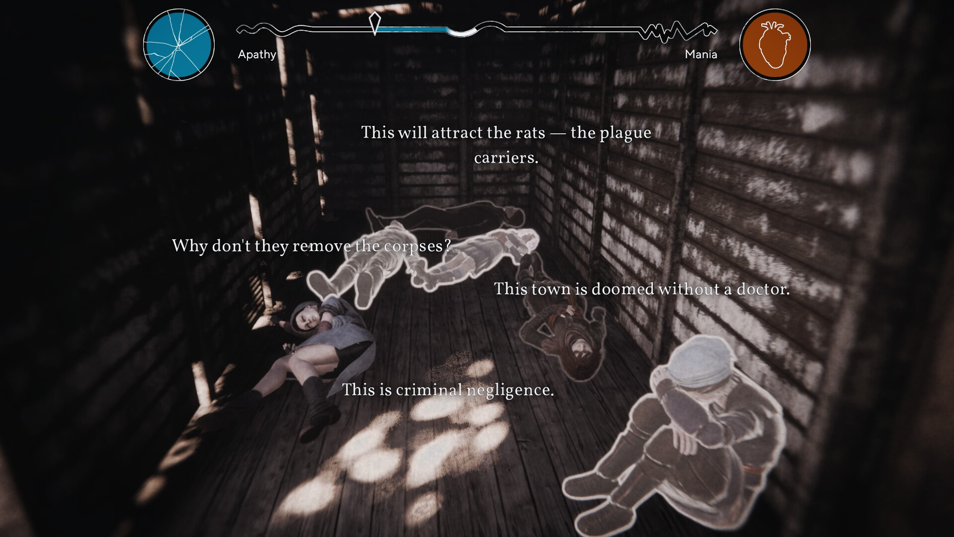 Pathologic 3 プレイヤーが体験する対話と選択のゲームプレイ