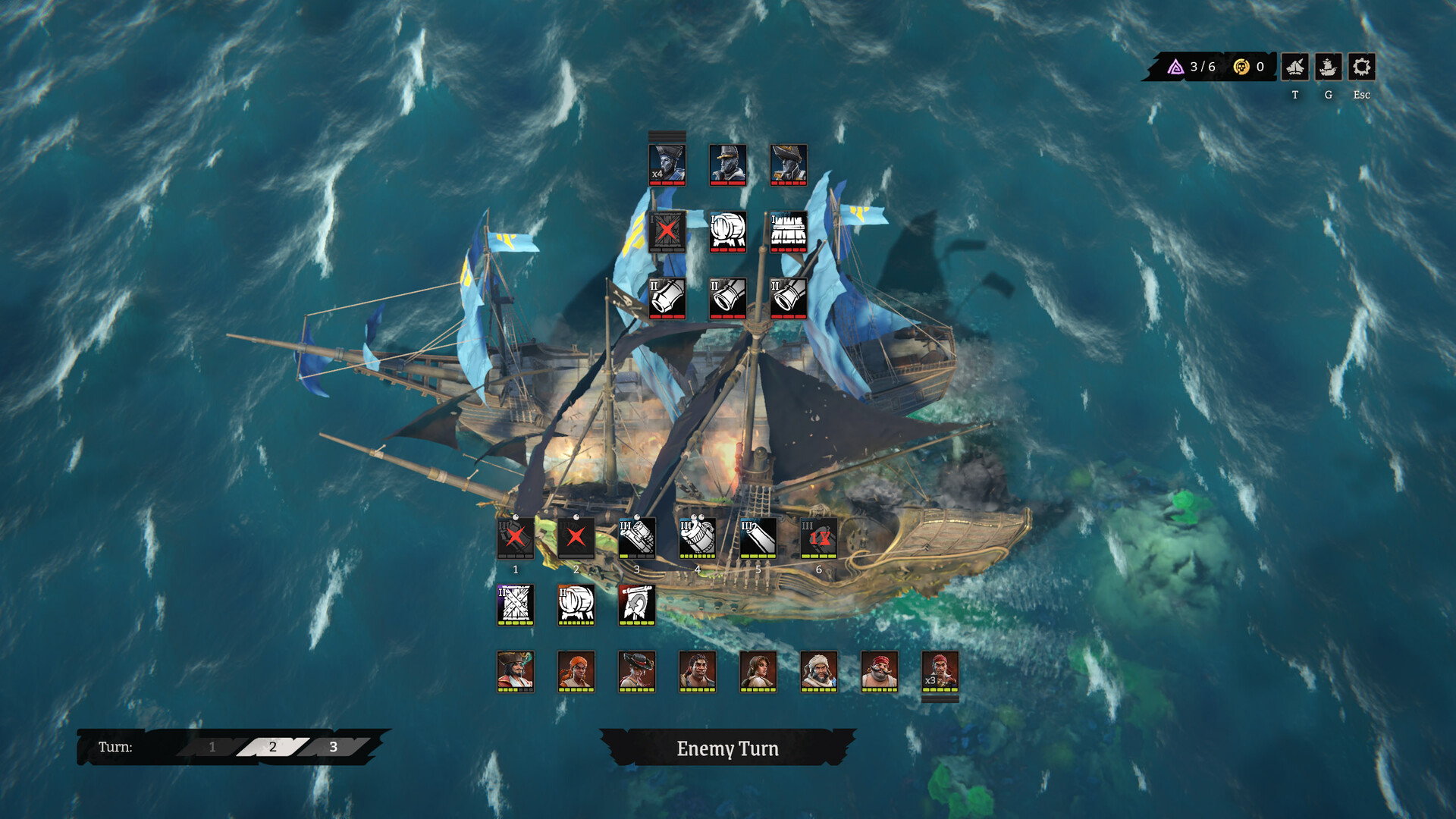 Rogue Waters ゲーム画面9