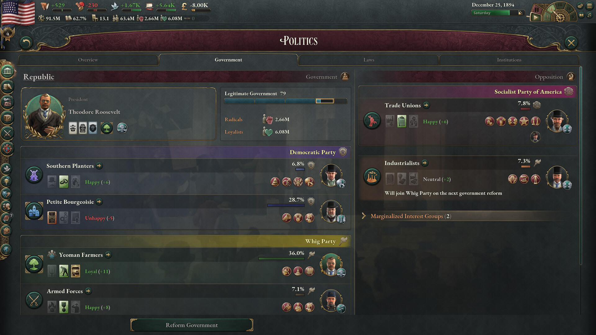 Victoria 3 サンドボックス・クラフト スクリーンショット3
