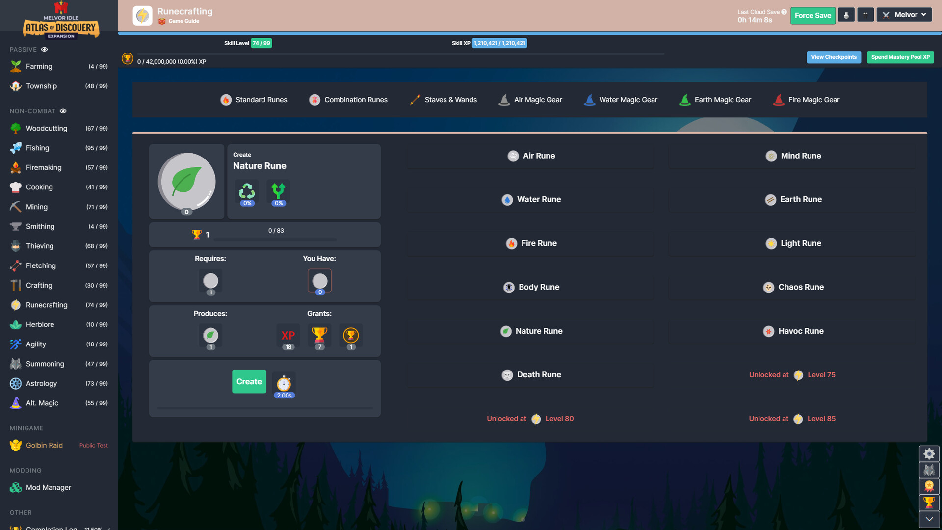 Melvor Idle その他RPG スクリーンショット7