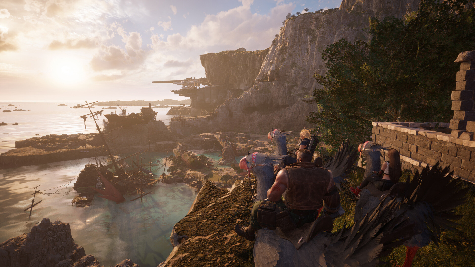 FF7リバース クラウドとエアリス 物語のシーン