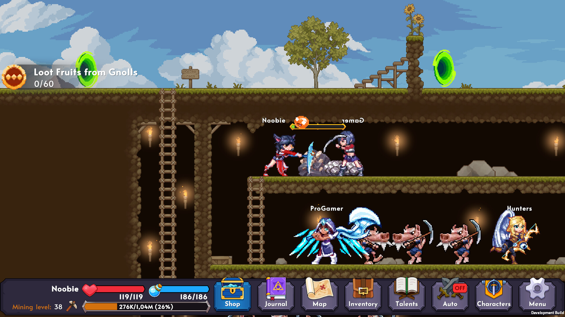 Evitania Online - Idle RPG MMORPG スクリーンショット2