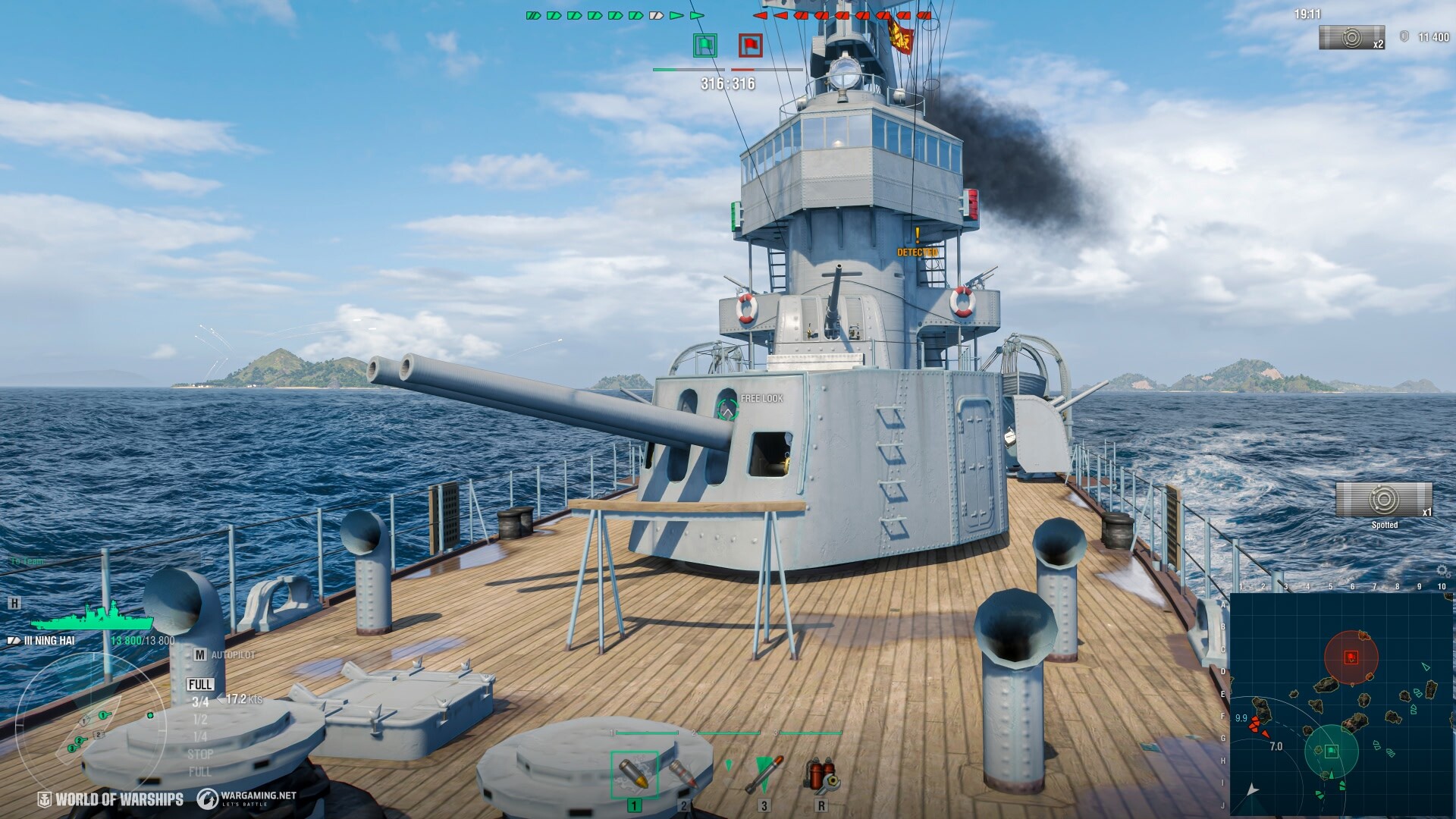 World of Warships MMORPG スクリーンショット7