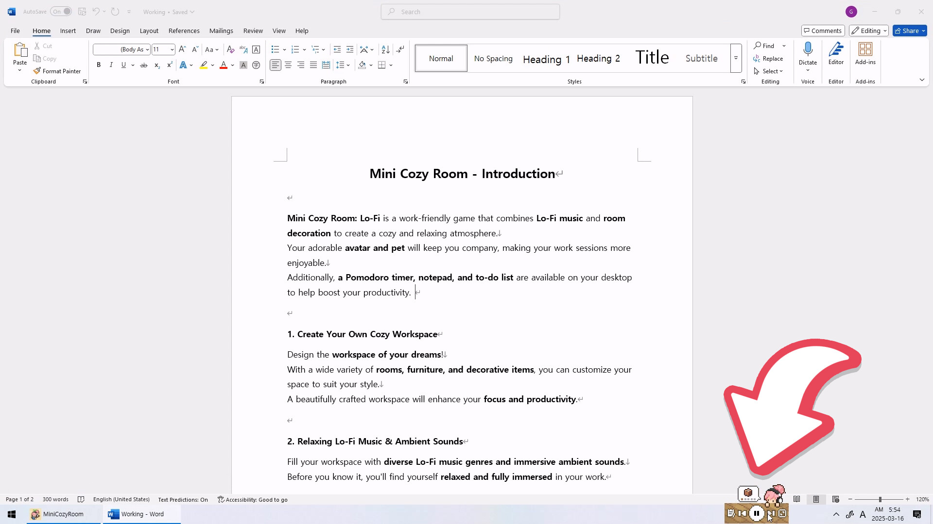 Mini Cozy Room: Lo-Fi ストラテジー スクリーンショット7