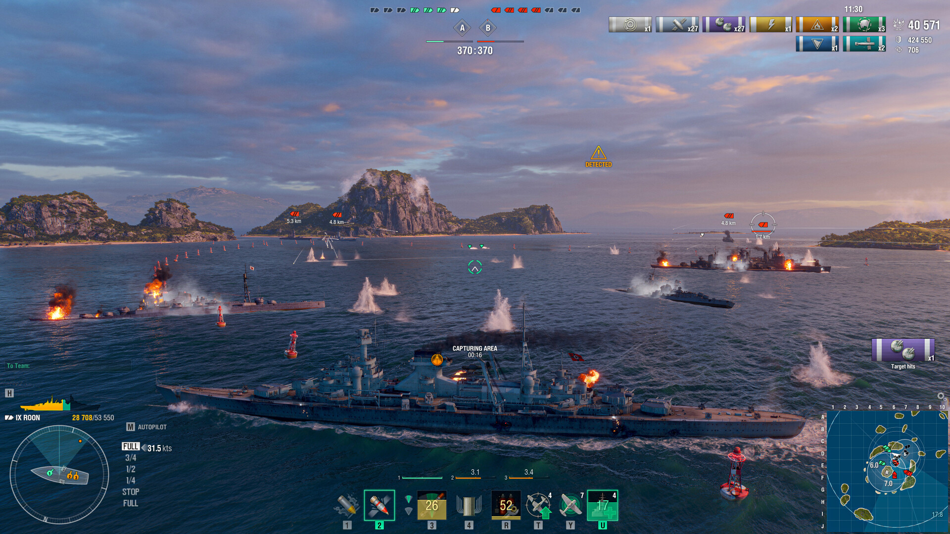 World of Warships MMORPG スクリーンショット5