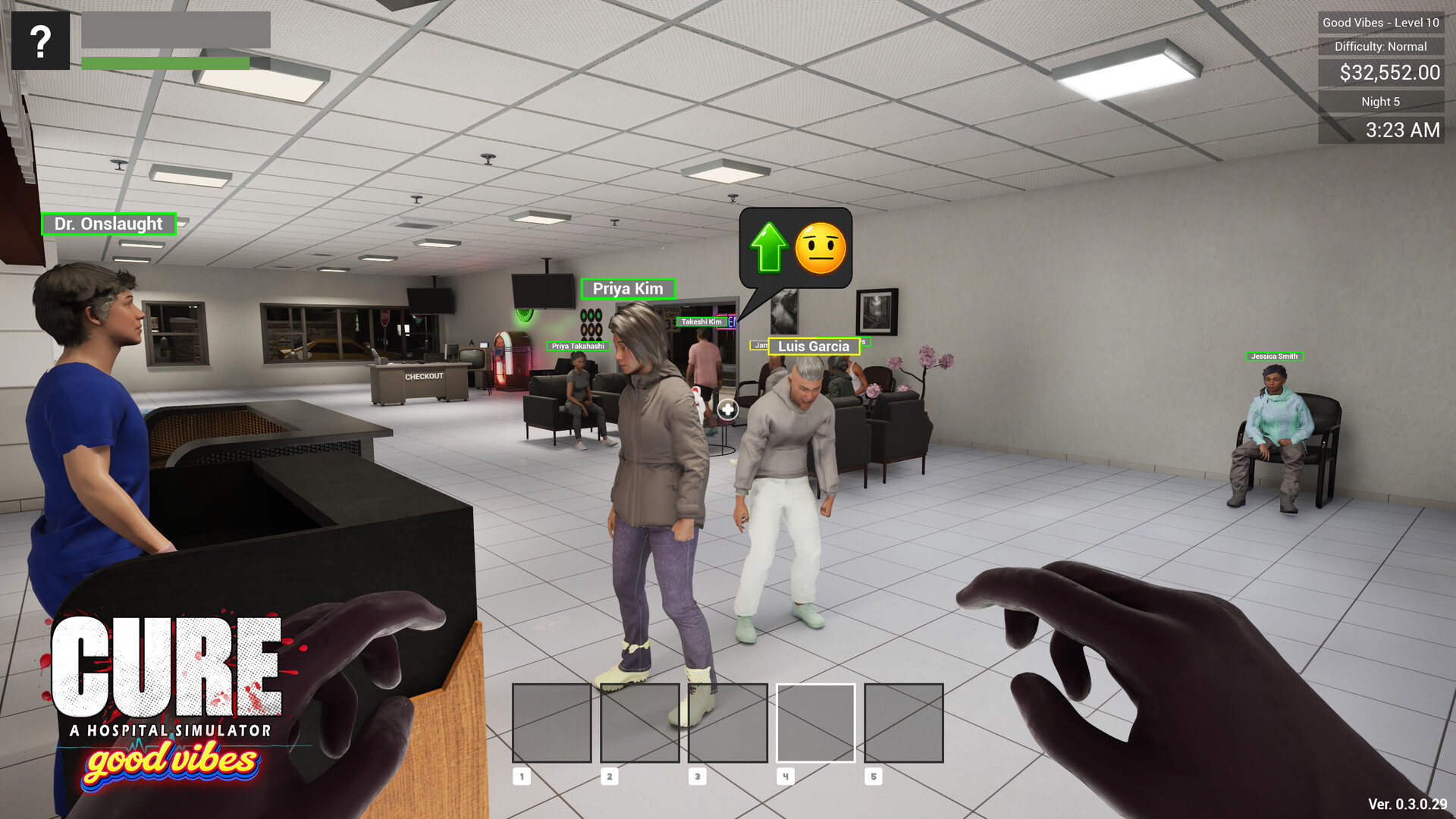 CURE A Hospital Simulator ロードマップと今後の計画