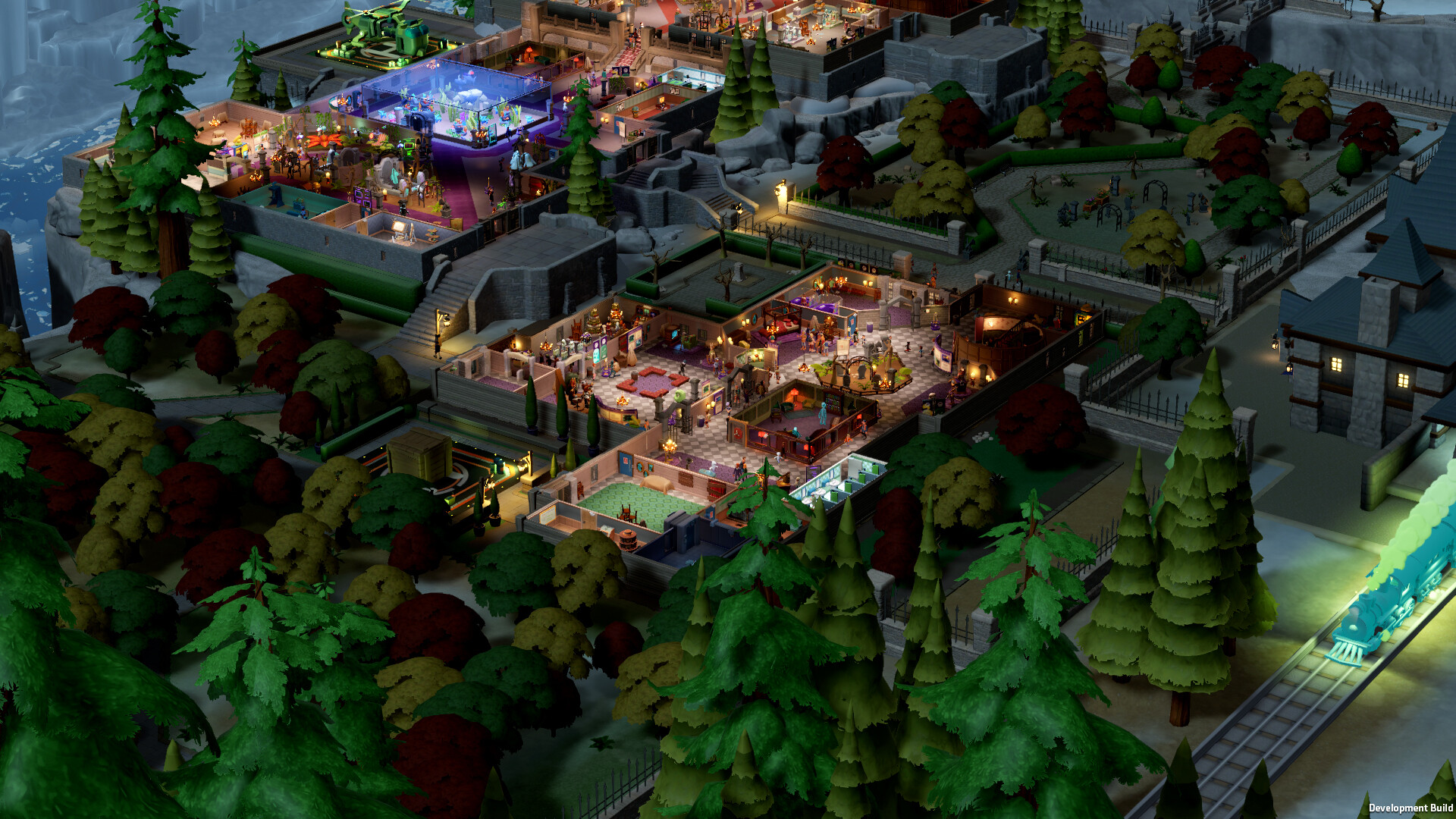 Two Point Museum 飾り付けとデコレーション