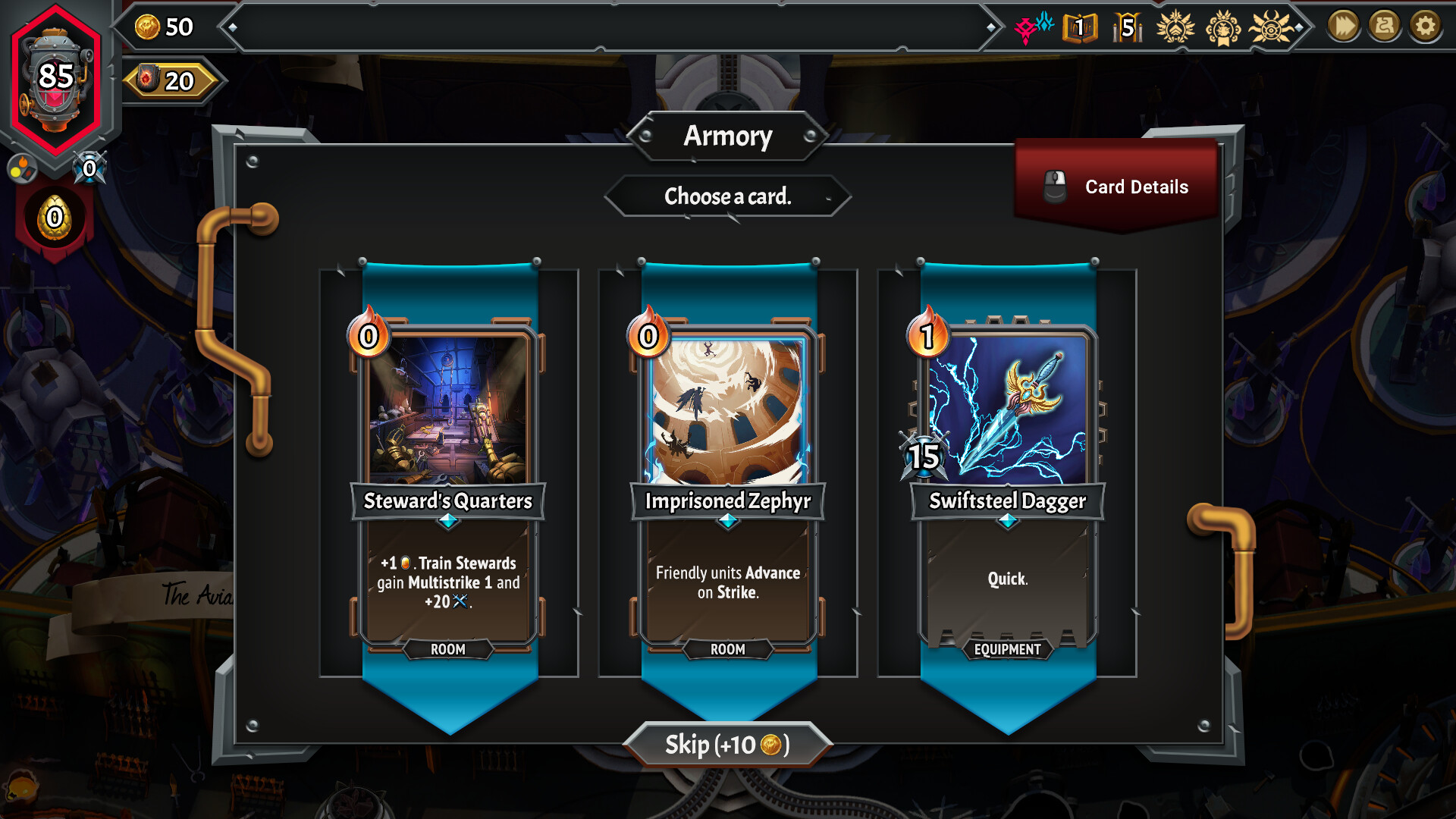 Monster Train 2 3層バトルフィールド 列車防衛