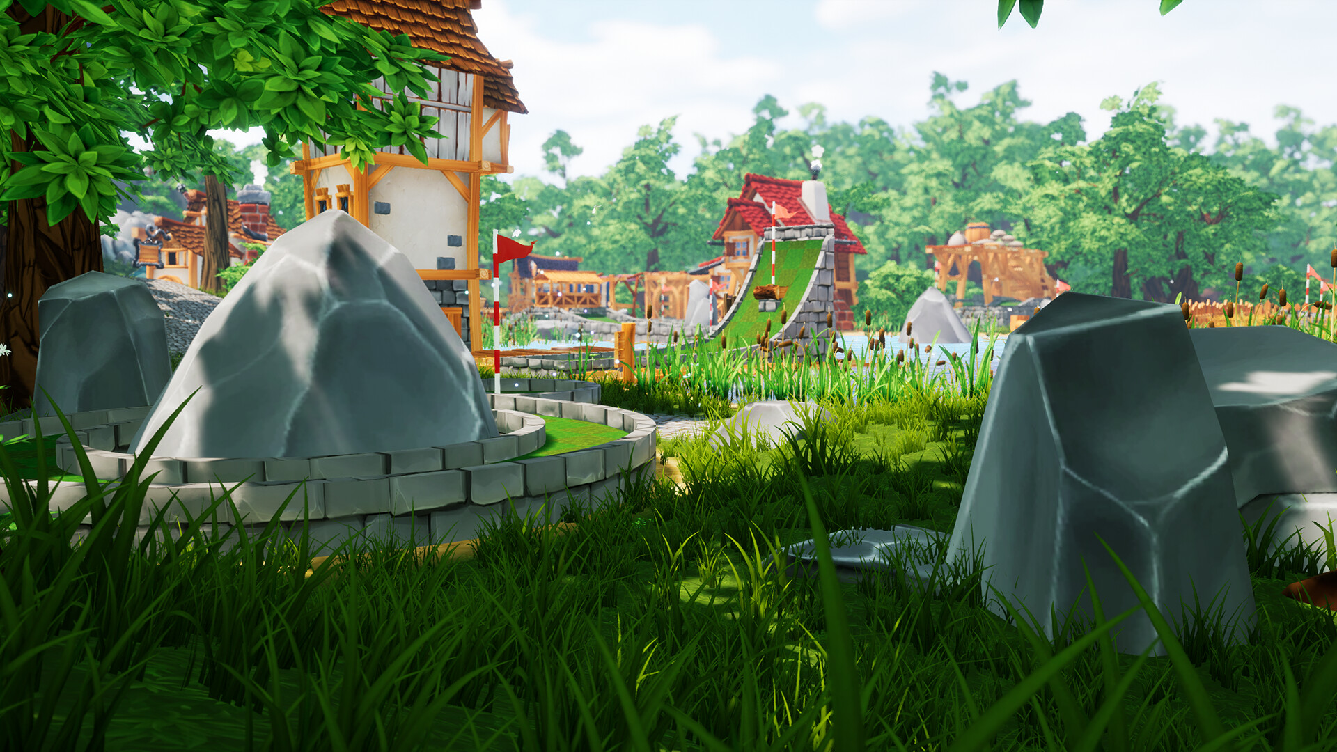 Golf It! サンドボックス・クラフト スクリーンショット1