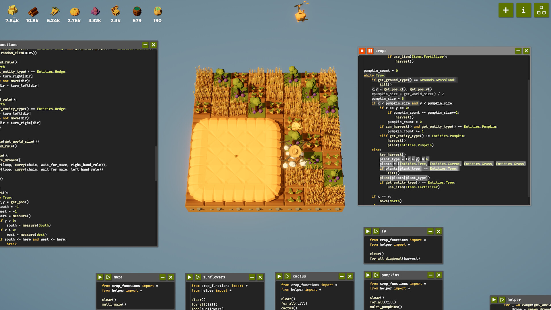 The Farmer Was Replaced アドベンチャー スクリーンショット6