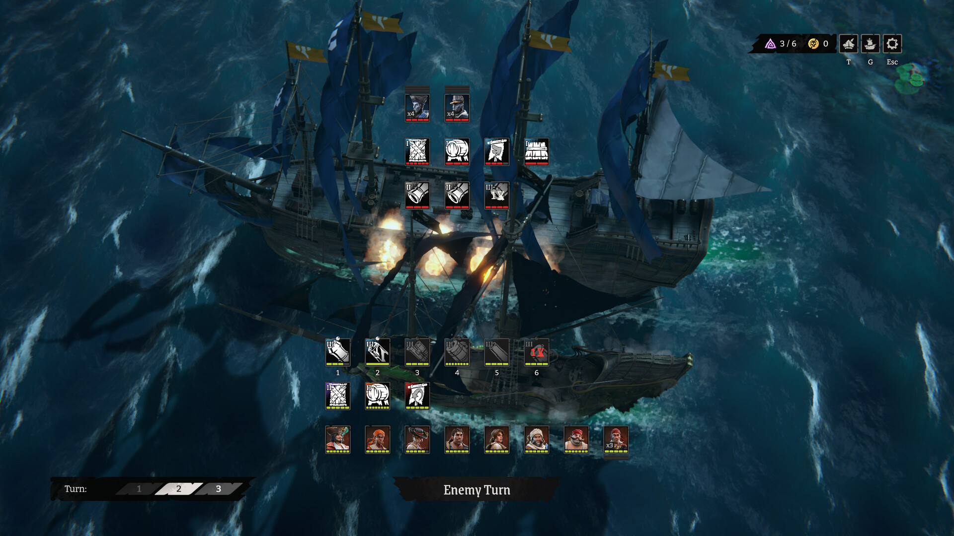 Rogue Waters ゲーム画面3