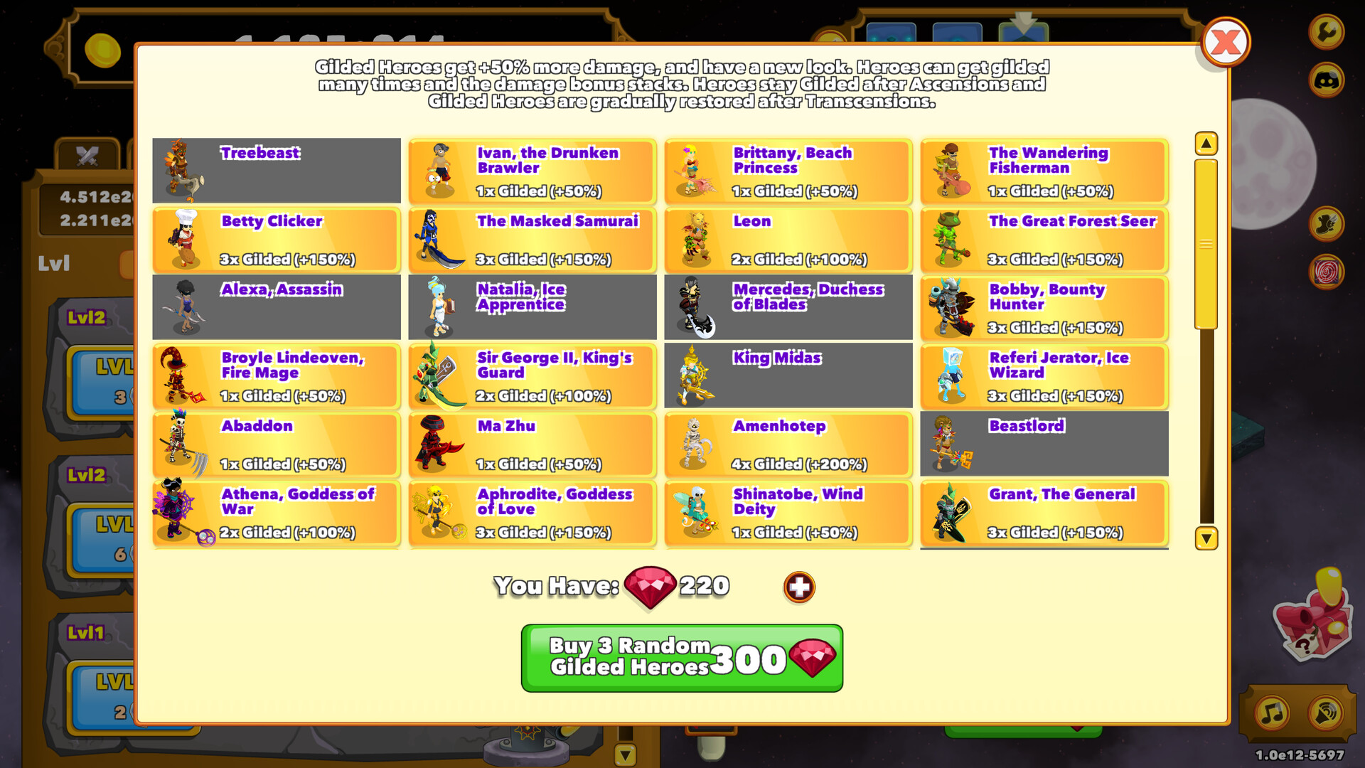 Clicker Heroes その他RPG スクリーンショット5