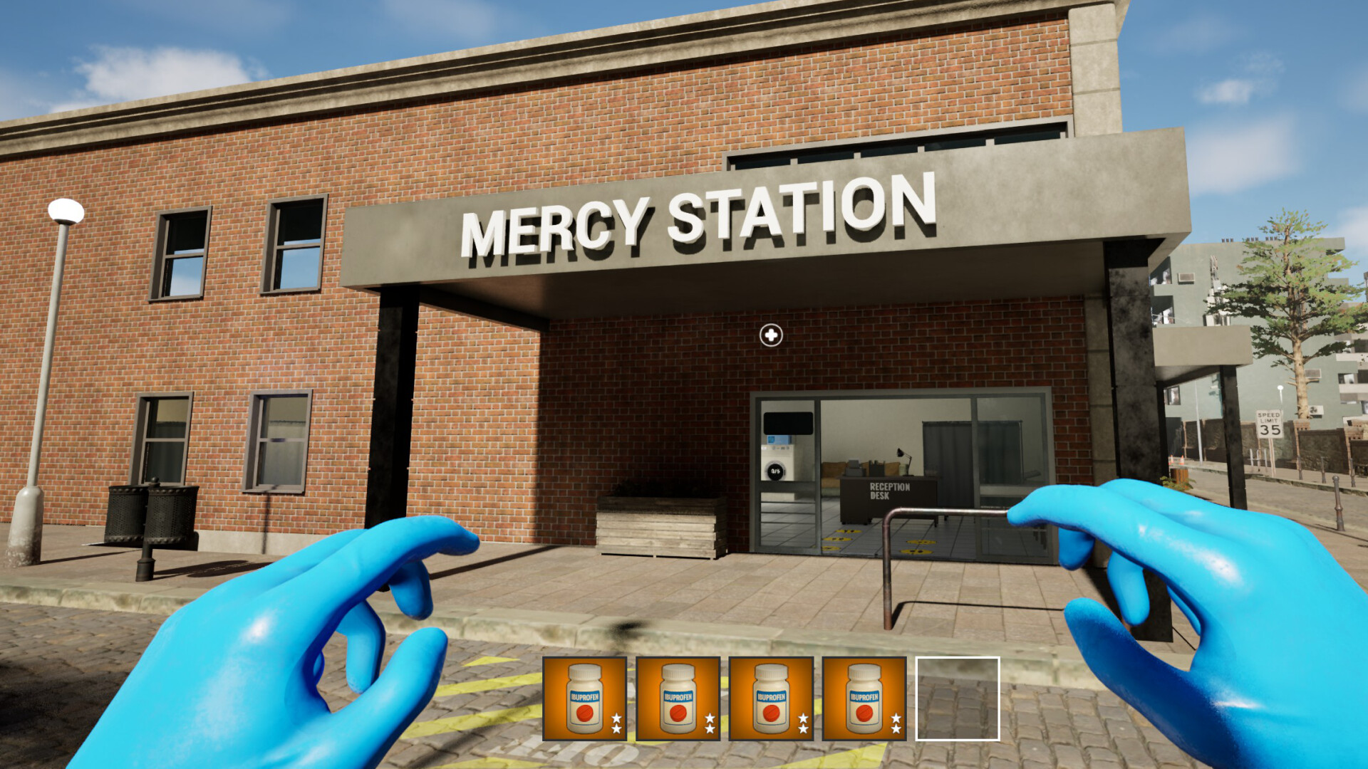 CURE A Hospital Simulator 病院シミュレーターの画面