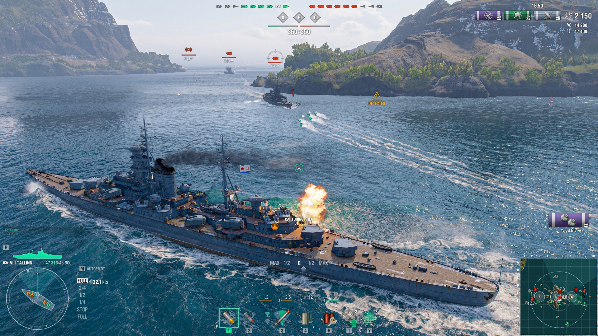 World of Warships MMORPG スクリーンショット6