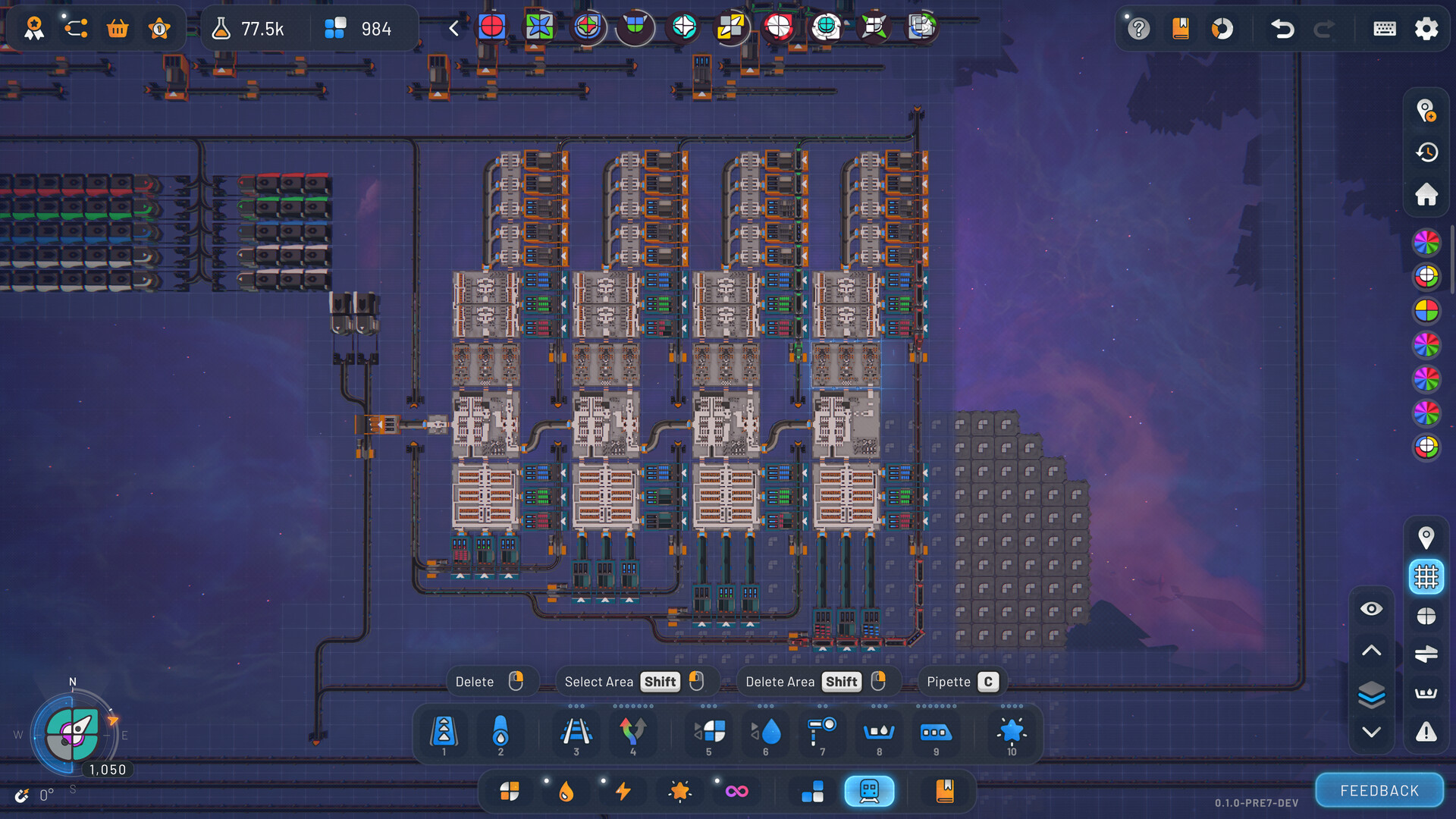 shapez 2 ディメンションズアップデート