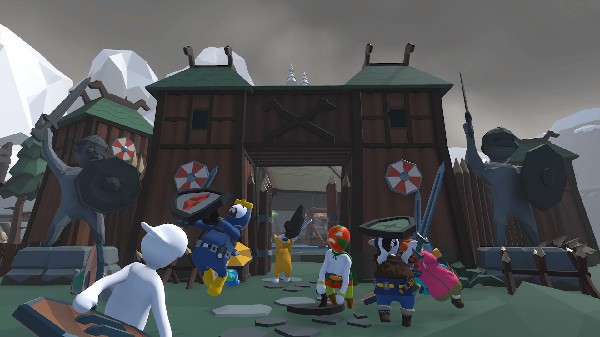 Human Fall Flat その他アクション スクリーンショット1