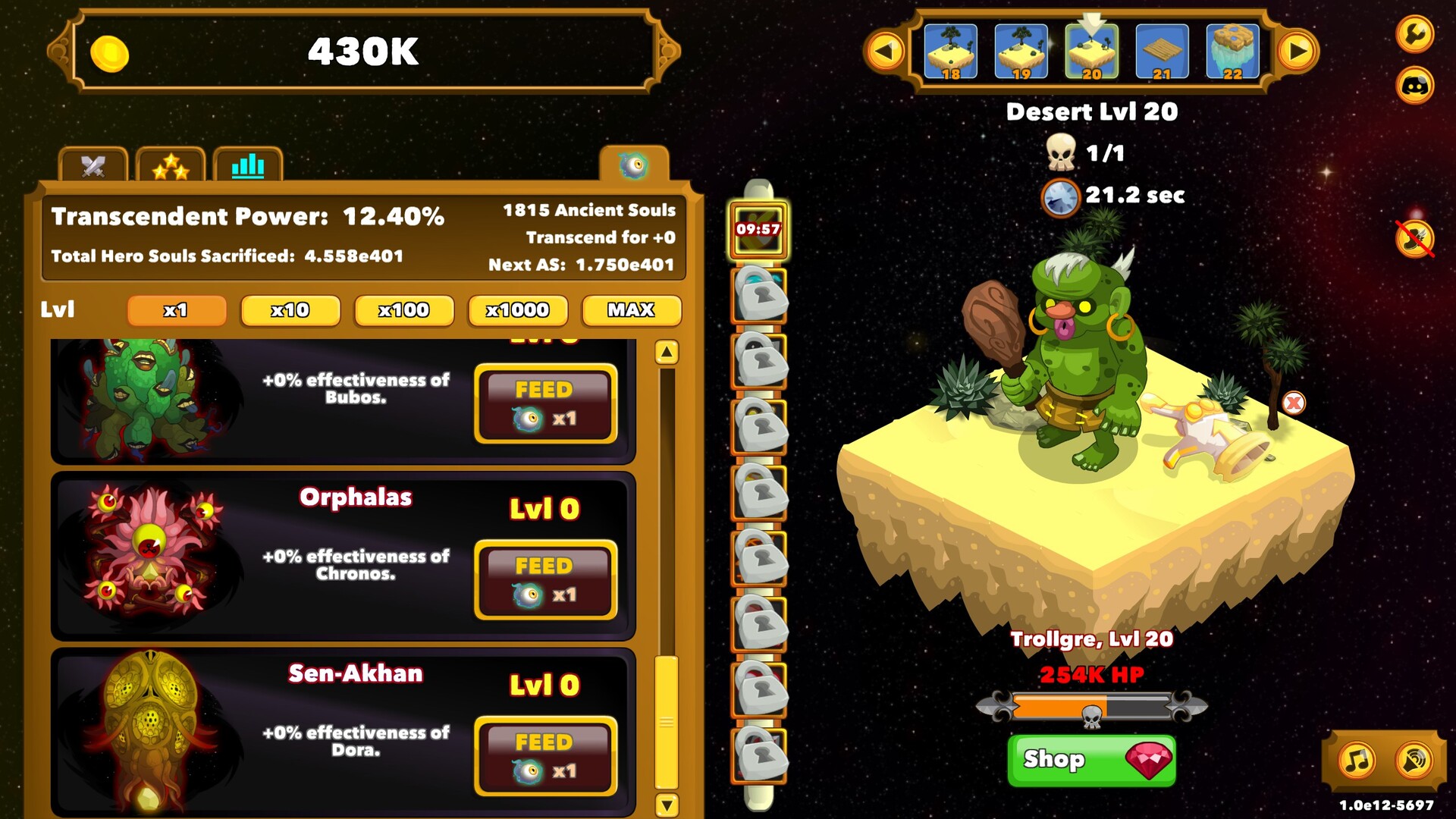 Clicker Heroes その他RPG スクリーンショット4