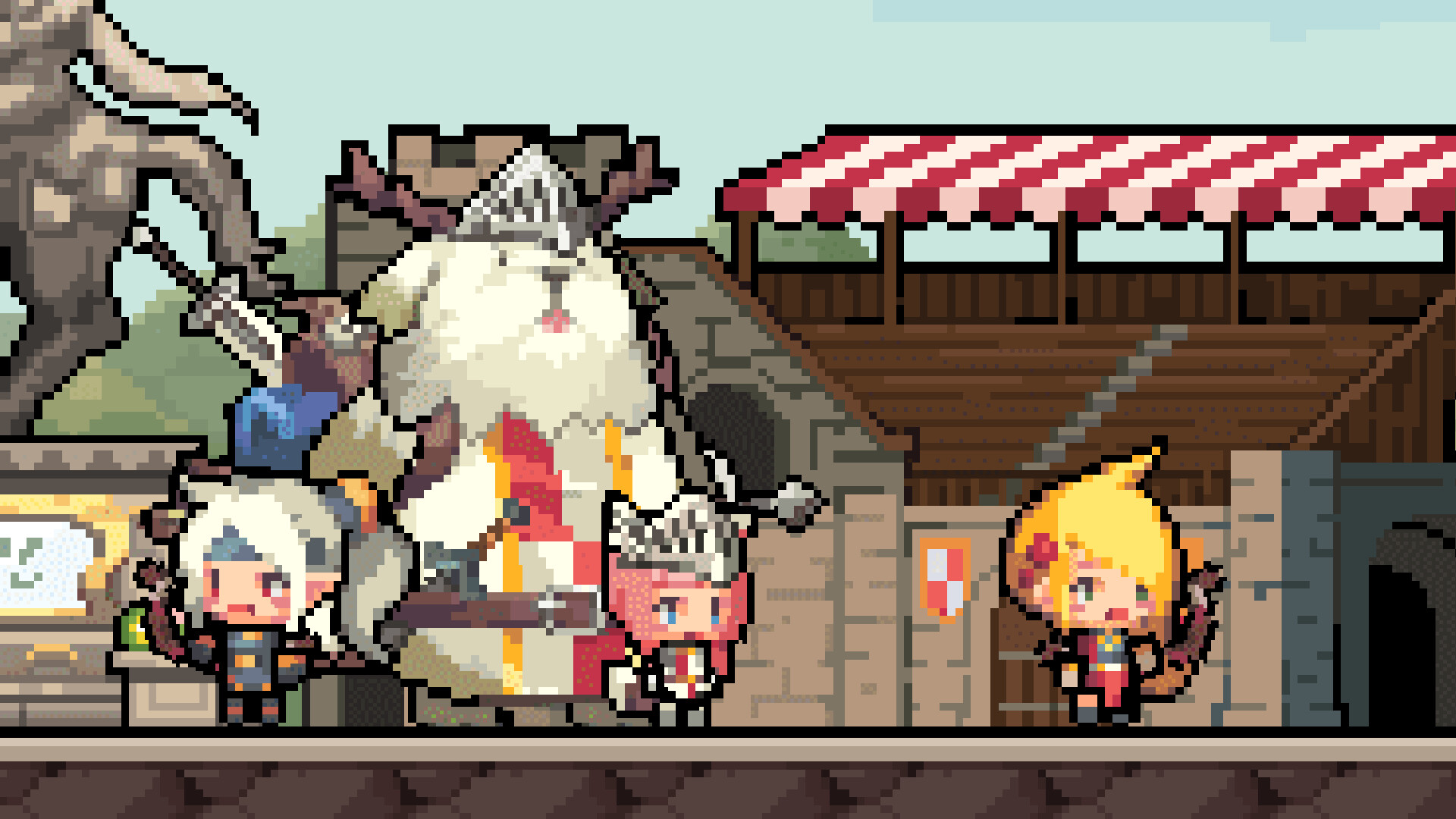 Crusaders Quest : Hero Town その他RPG スクリーンショット1