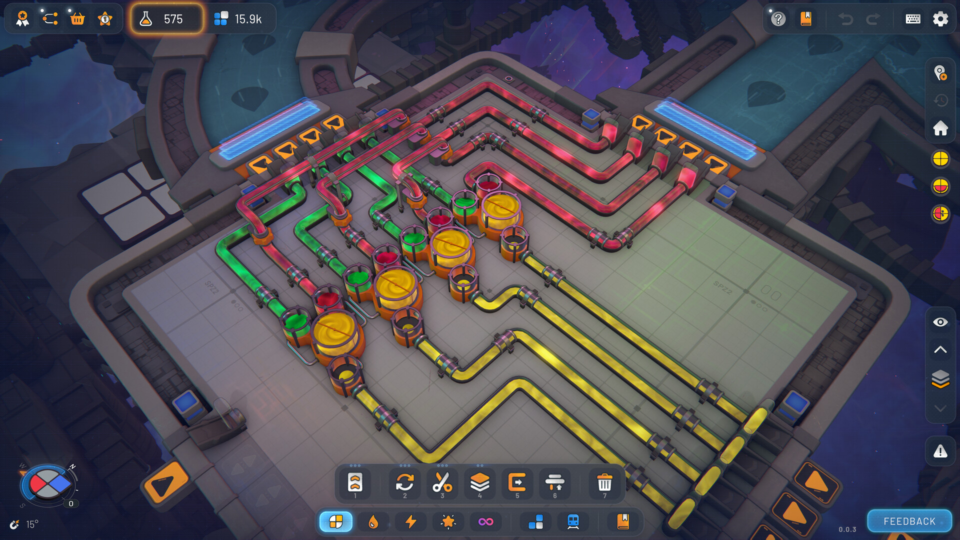 shapez 2 プレッシャーなし設計