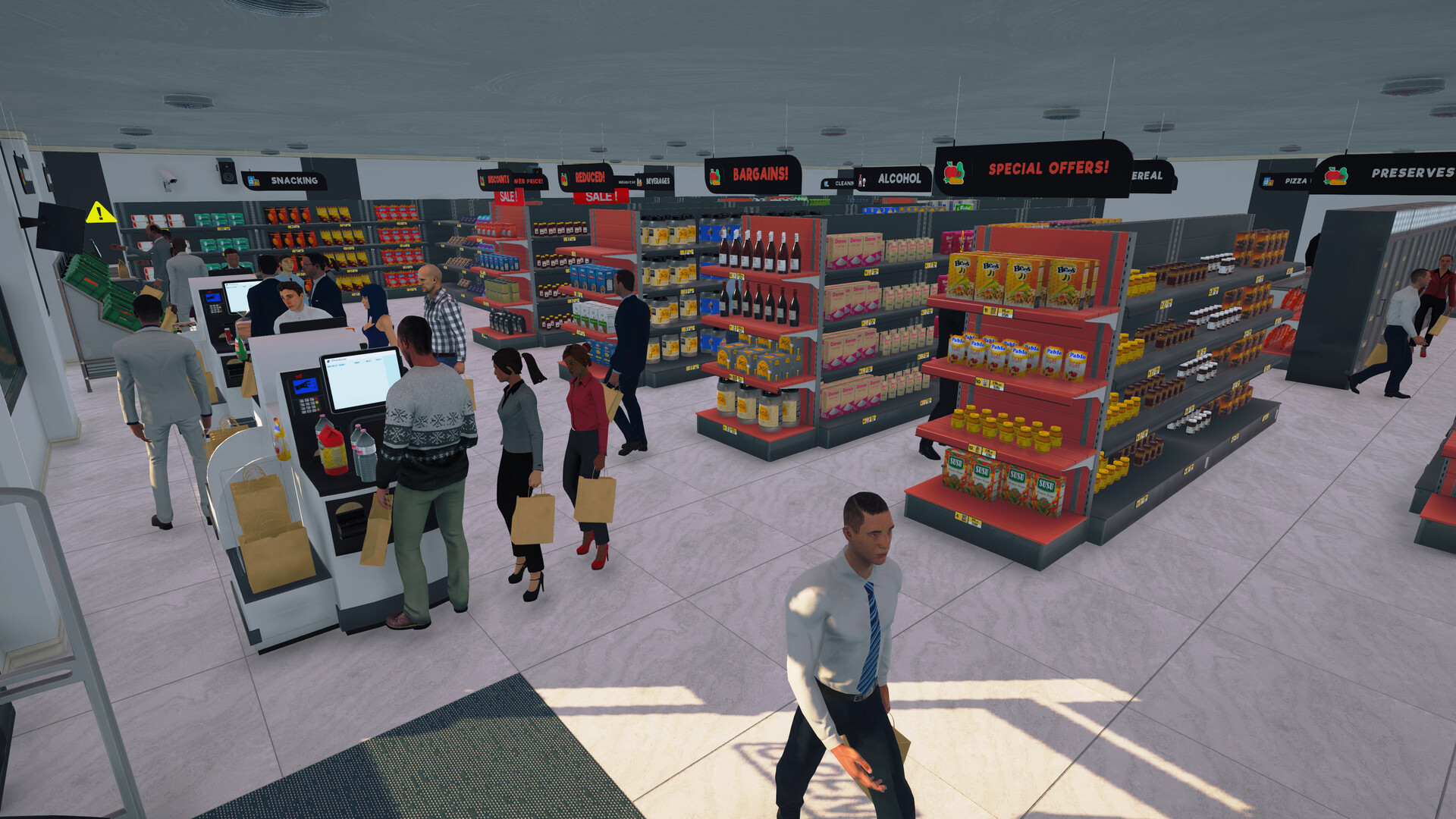 Supermarket Simulator サンドボックス・クラフト スクリーンショット2